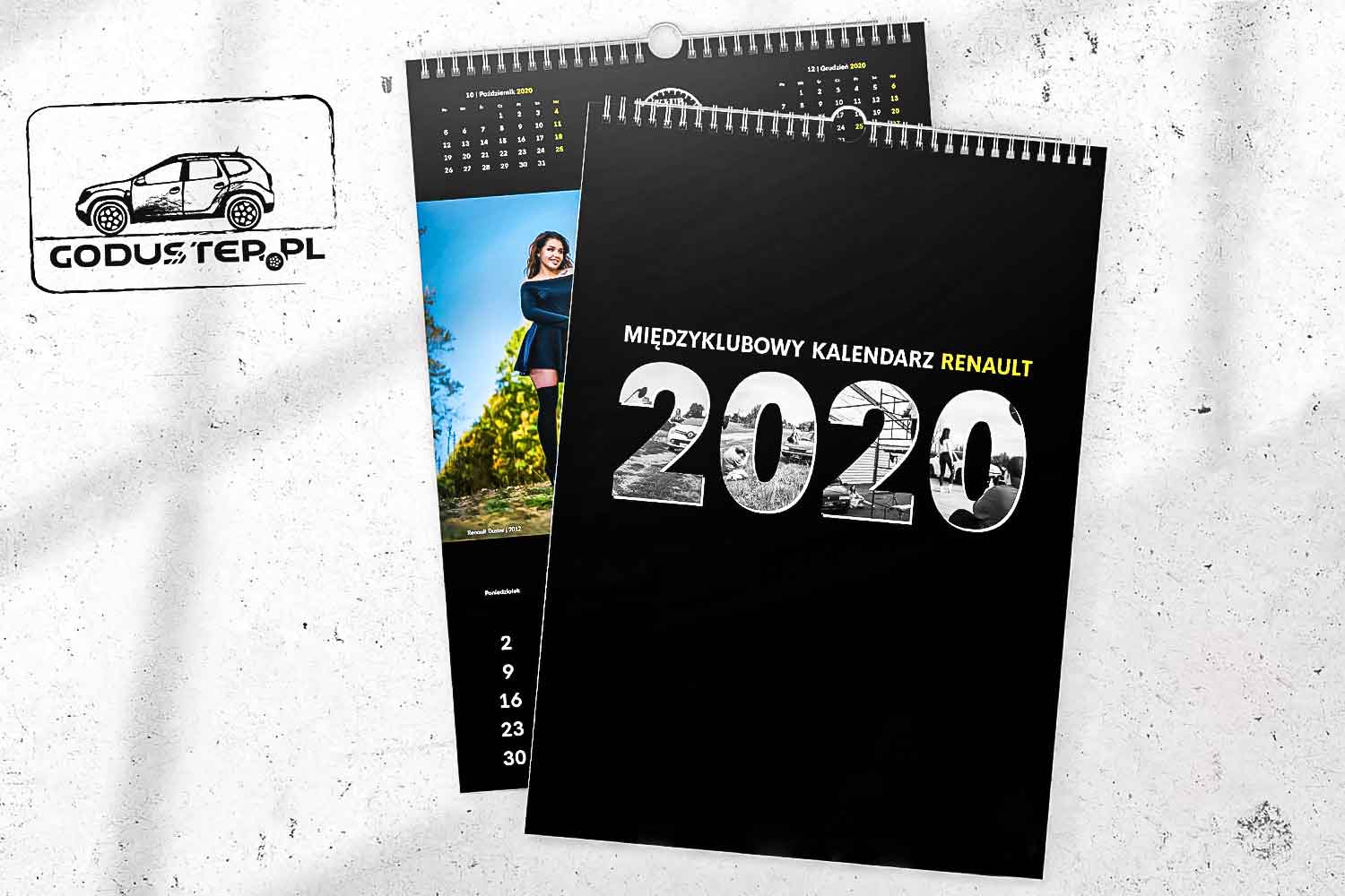 Kalendarz Duster na 2020 rok